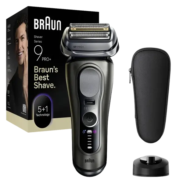 BRAUN Series 9 PRO+, 9615S Elektrický holicí strojek, Tmavě šedá
