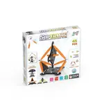 SUPERMAG magnetická stavebnice Technicolor 45ks