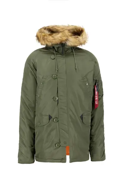 ALPHA INDUSTRIES Zimná bunda 'N3B VF 59'  olivová
