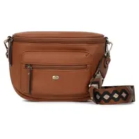 Dámská ledvinka Hexagona Komma - koňak