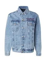 Billionaire Boys Club Prechodná bunda  námornícka modrá / modrá denim / žltá / ružová