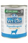 Vet Life Natural Dog Konz. Hypoaller Fish&potato 300g