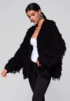 Dámský černý svetr Edoti