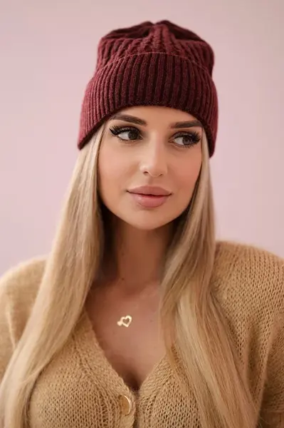 Kesi Tenký uzávěr Grace K211 bordó