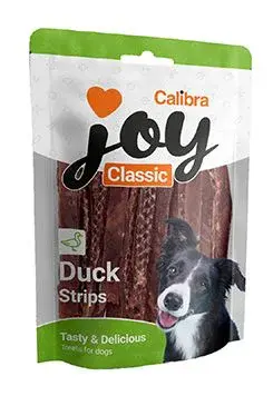 Calibra Joy Dog Classic Duck Strips 500g New