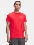 Men's Under Armour UA Launch Camo SS-RED T-Shirt - Men's