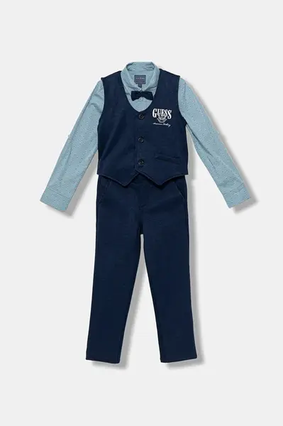 Dětská souprava Guess tmavomodrá barva, N5BG02 KCKH0