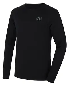 Husky  Merow M black, L Merino termoprádlo tričko