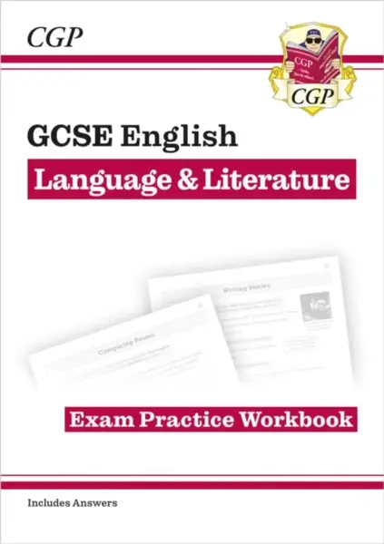 GCSE English Language & Literature Exam Practice Workbook (includes Answers) - CGP Books