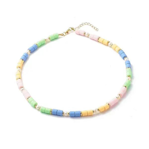 Polymer Clay Beaded Necklaces