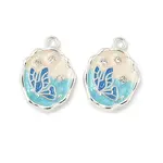 Alloy Enamel Pendants