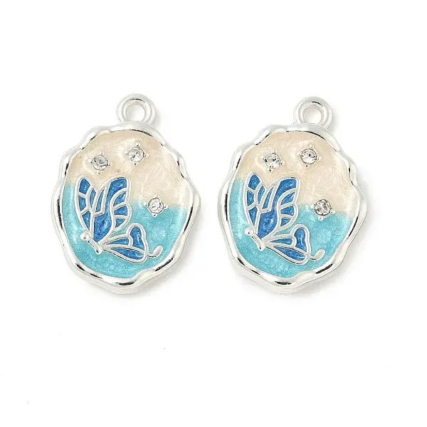 Alloy Enamel Pendants