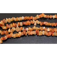 Natural Red Aventurine Chips Beads Strands