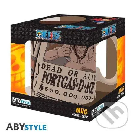 One Piece Hrnček Wanted Ace 460 ml
