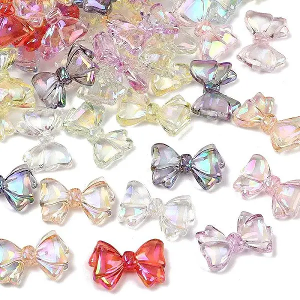 UV Plating Transparent Acrylic Beads