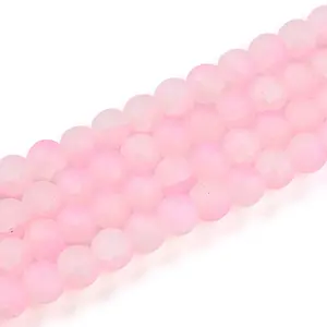 Crackle Glass Beads Strands