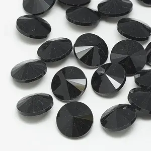 Pointed Back Glass Rhinestone Cabochons