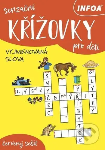 Senzační křížovky pro děti (červený sešit - vyjmenovaná slova) - kniha z kategorie Křížovky