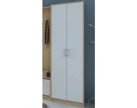 Policová skriňa Vincent, dub sonoma/biela%