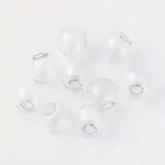 Round Mechanized One Hole Blown Glass Globe Ball Bottles