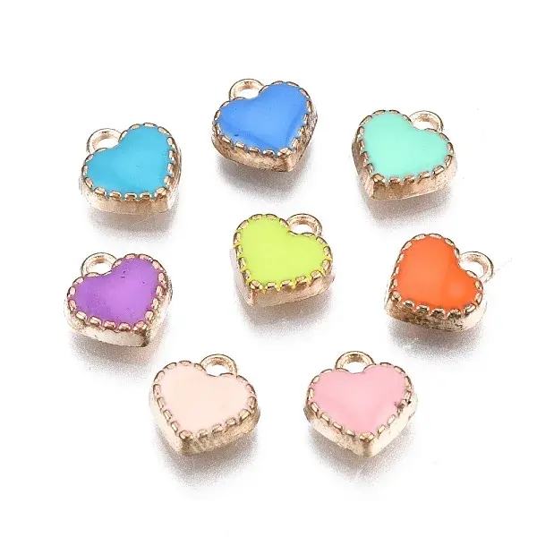 Alloy Enamel Charms