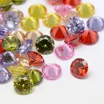 Mixed Grade A Diamond Shaped Cubic Zirconia Cabochons