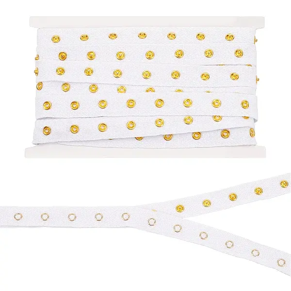5 Yards 201 Stainless Steel Snap Button Tape