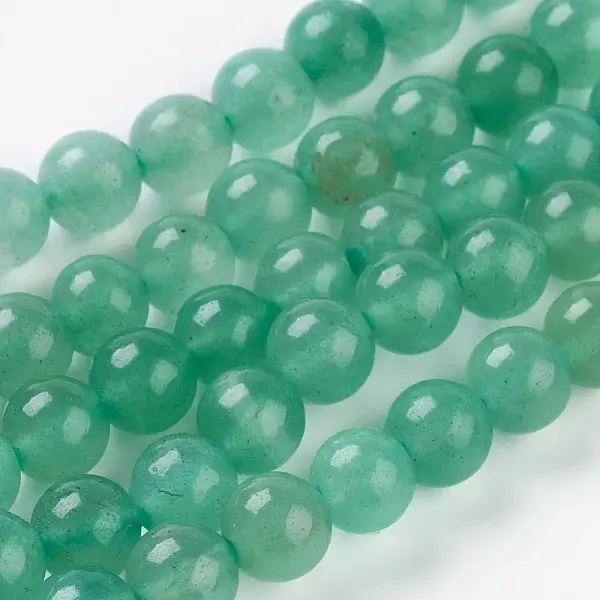 Natural Green Aventurine Beads Strands