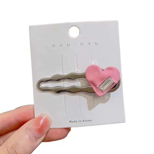 Metal Snap Hair Clips