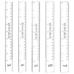 10Pcs 5 Style Acrylic Clay Depth Guides