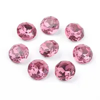Pointed Back & Back Plated K9 Glass Rhinestone Cabochons