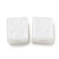 Opaque Acrylic European Beads