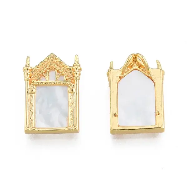 Natural Freshwater Shell Pendants