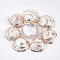 Electroplate Shell Pendants