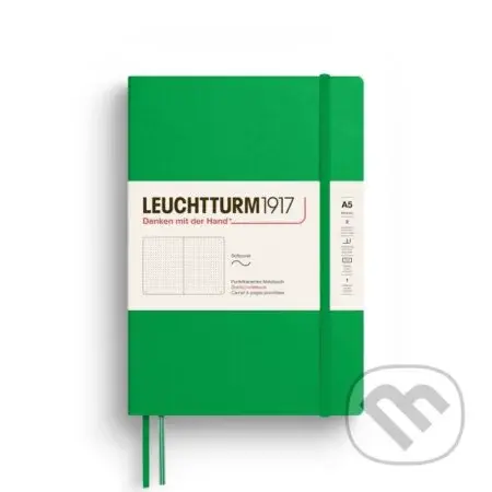 Leuchtturm1917 Zápisník Spring Leaf Softcover A5 tečkovaný