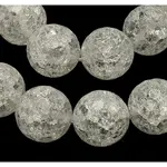 Synthetic Crackle Quartz Beads Strands