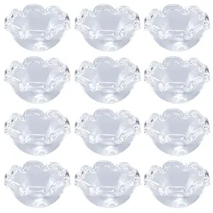 20Pcs Glass Bead Cone for Wind Chimes Making