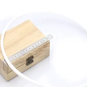 Plastic Macrame Wreath Floral Ring Hoop