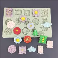 Food Grade Mixed Flower Silicone Molds