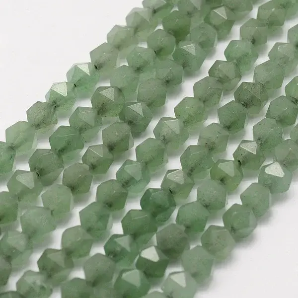 Natural Green Aventurine Beads Strands