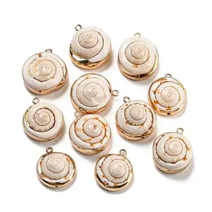 Natural Conch Shell Pendants
