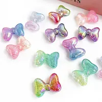 Transparent Crackle Acrylic Beads