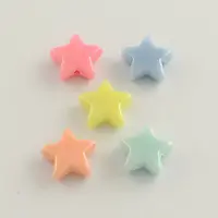 AB Color Plated Acrylic Beads