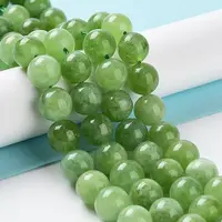 Dyed Natural Malaysia Jade Beads Strands
