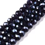 Electroplate Glass Beads Strands
