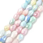 Electroplate Glass Beads Strands