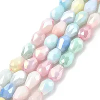 Electroplate Glass Beads Strands