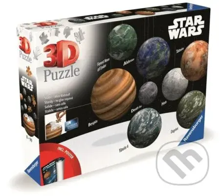 Puzzle 3D Star Wars Galaxie - puzzle z kategorie 3D puzzle