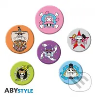 One Piece Sada odznakov Skulls 2