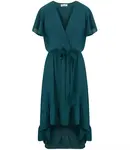 Pri Envelope MAXI dress with Spanish frill